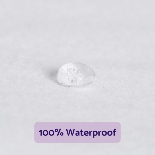 ClevaMama pamut vízálló matracvédő gumis lepedő 60x120 cm