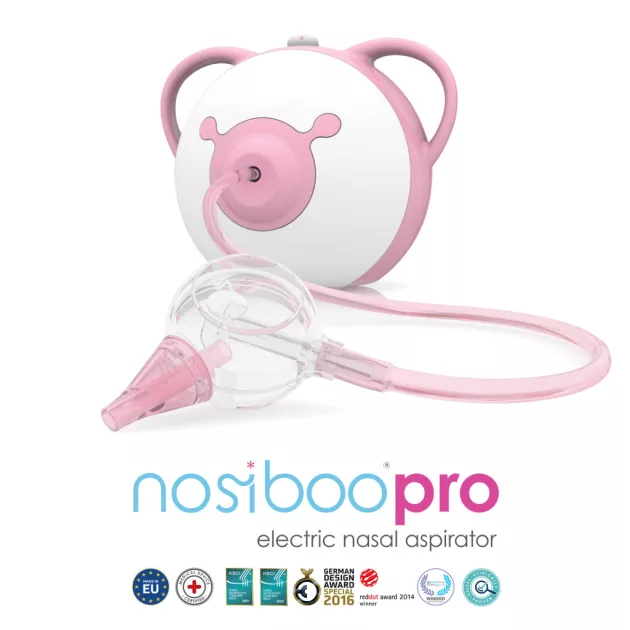 Nosiboo Pro elektromos orrszívó - Pink