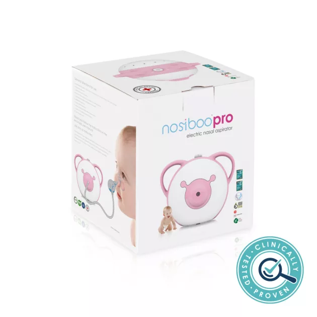 Nosiboo Pro elektromos orrszívó - Pink