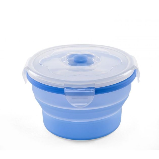 Nuvita Összecsukható szilikon tányér 540ml - Kék - 4468