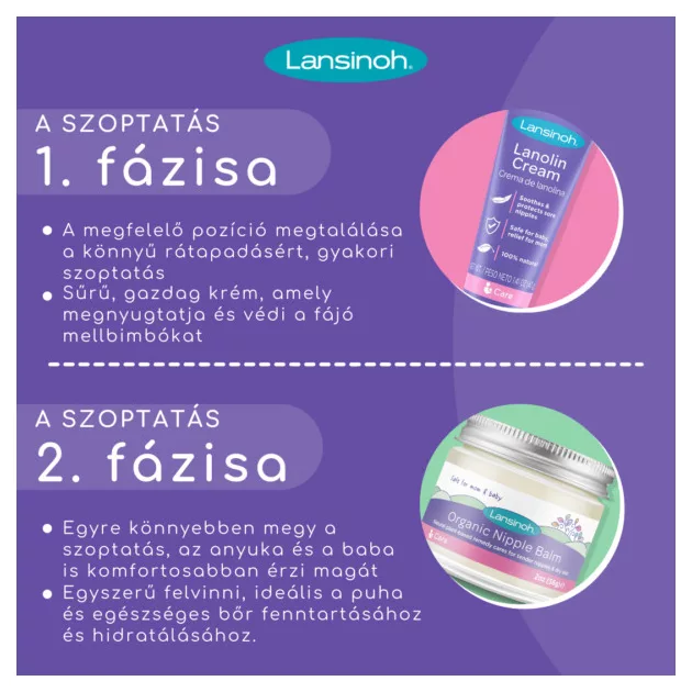 Lansinoh bimbóvédő krém HPA Lanolin 40ml - Új