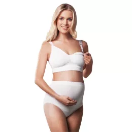   Carriwell Varrásnélküli gélmerevítős szoptatós melltartó XL - fehér