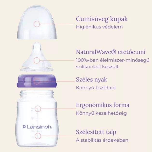 Lansinoh 160ml cumisüveg