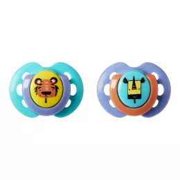 Tommee Tippee Fun játszócumi 0-6 hó 2 db M