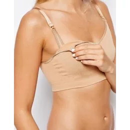   Carriwell Varrásnélküli szoptatós melltartó I./S - bézs