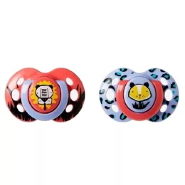 Tommee Tippee Fun játszócumi 6-18 hó 2 db M