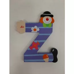 Sevi fa betűk - Z - lila Bohóc