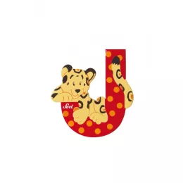Sevi fa betűk - J - Jaguar piros