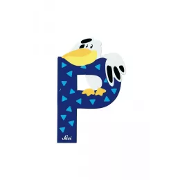 Sevi fa betűk - P - Pelikán s kék