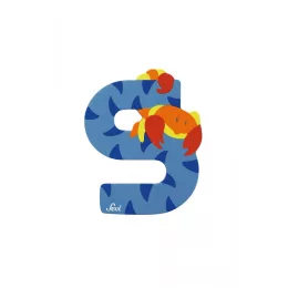 Sevi fa betűk - S - Skorpió kék