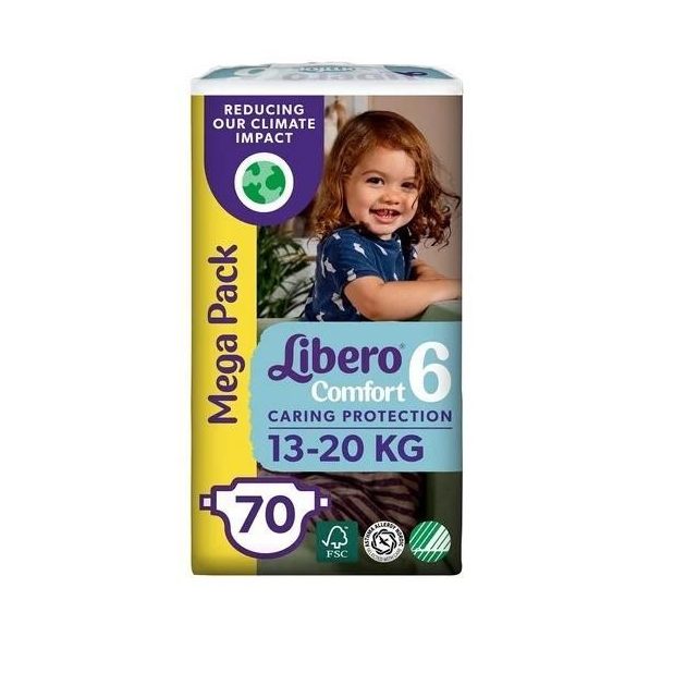 Libero Comfort 6 Junior pelenka 13-20kg 70db