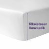 ClevaMama TENCEL® vízálló matracvédő gumis lepedő 70x140 cm