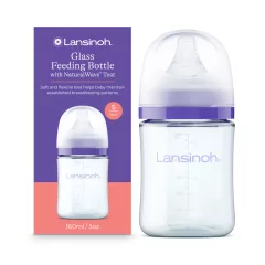 Lansinoh 160ml üveg cumisüveg
