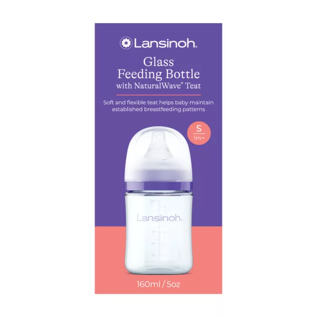Lansinoh 160ml üveg cumisüveg