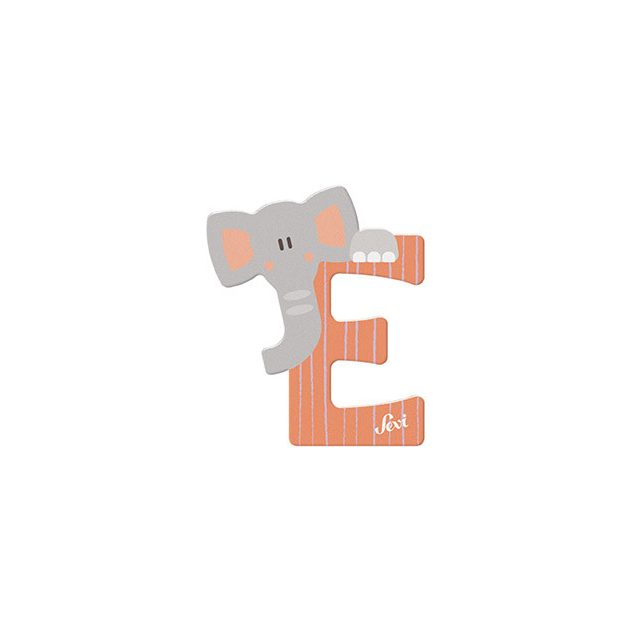Sevi fa betűk - E - Elefánt narancs