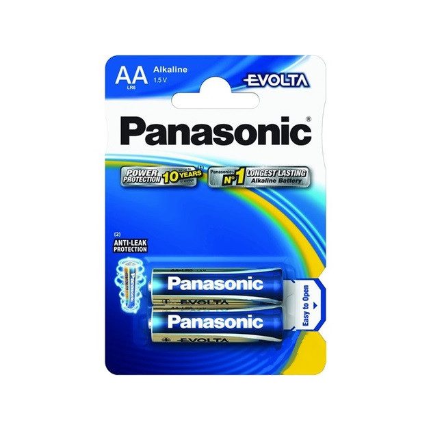 Panasonic Evolta AAA 1,5V vékony ceruza elem 2Darab