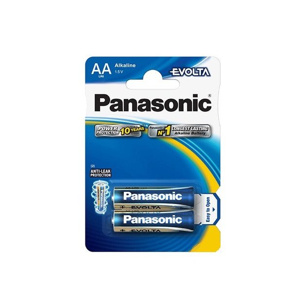 Panasonic Evolta AA 1,5V ceruza elem 2Darab