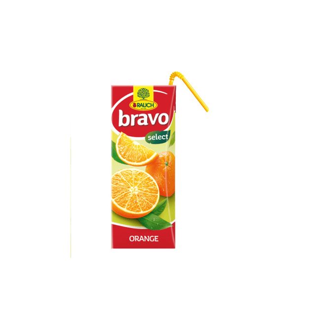Bravo 50% narancslé szívószálas 0,2L