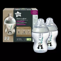 Tommee Tippee CTN cumisüveg 2x260 ml Pip panda M