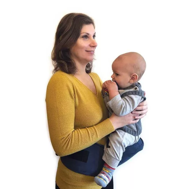 ManGo EasyGo csípőhordozó Ezüstszürke