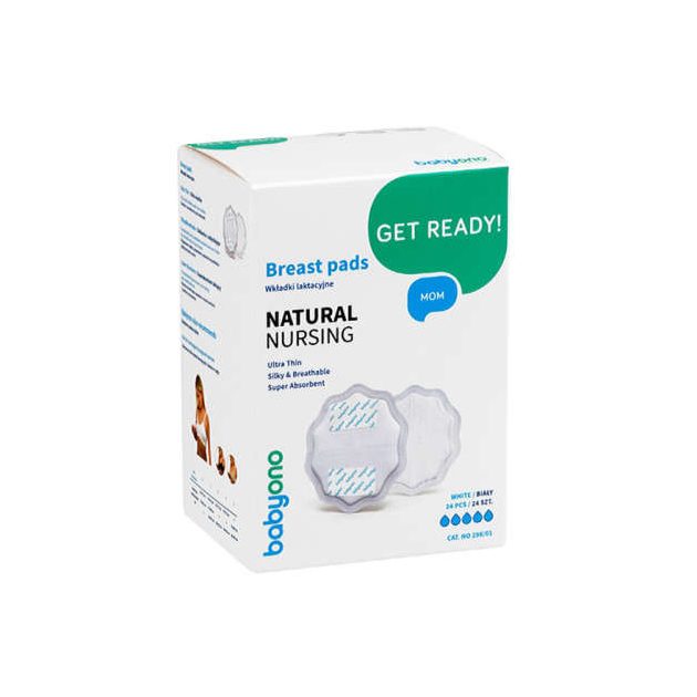 BabyOno melltartóbetét Natural Nursing eldobható 24 db/csomag