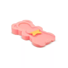 Baby Care Midi szivacs babatartó - Pink