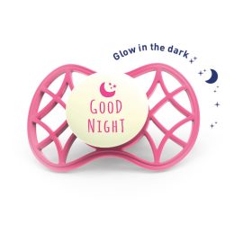   Nuvita Air.55 Cool! éjszakai fogszabályzós cumi védőkupakkal 6hó+ - Glow Marsala - 7084