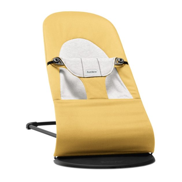 BabyBjörn Balance pihenőszék - Soft Jersey Sárga/szürke