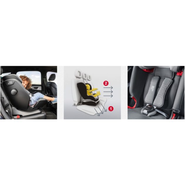 Britax Römer Advansafix IV R isofix autósülés 9-36kg - Burgundy Red