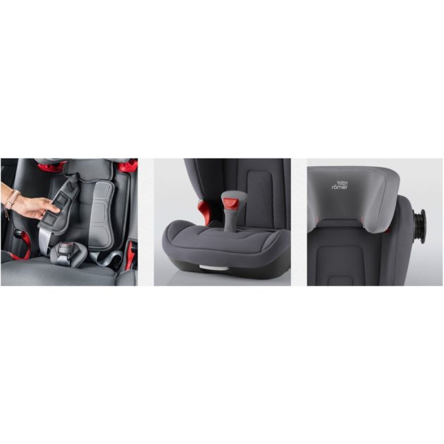 Britax Römer Advansafix IV R isofix autósülés 9-36kg - Burgundy Red