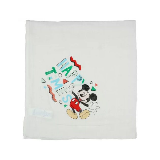 Asti Disney Mickey "Happy times" textil pelenka 70x70cm