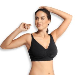   Carriwell Gélmerevítős betétes szoptatós melltartó XXL - fekete