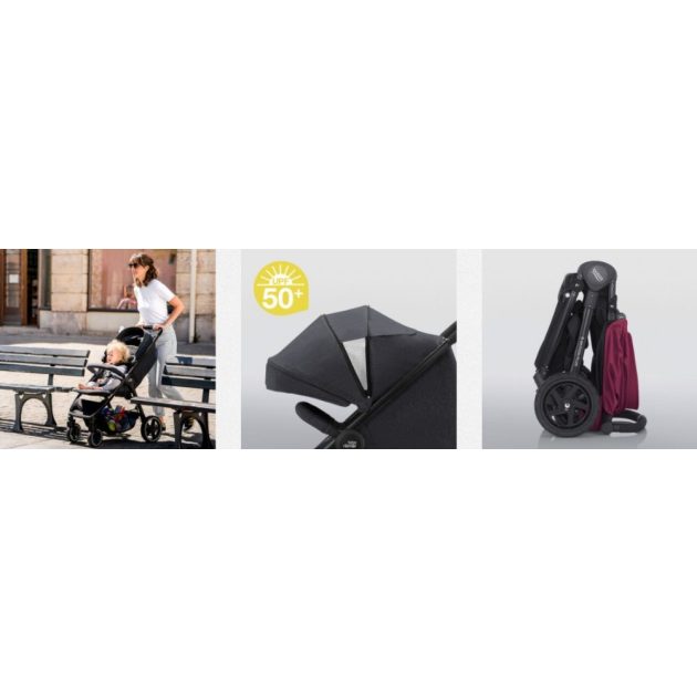 Britax Römer B-Agile M sport babakocsi - Elephant Grey