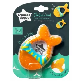   Tommee Tippee Rágóka hűthető halacskás 4 hó+ - BOMBA ÁR!