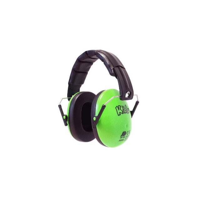 Edz Kidz - gyerek hallásvédő fültok - zöld