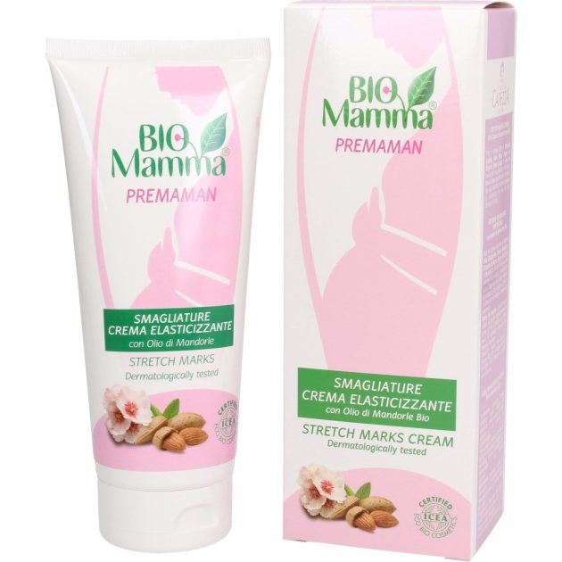 Biomamma Krém Terhességi csíkokra édes mandula olajjal 150 ml
