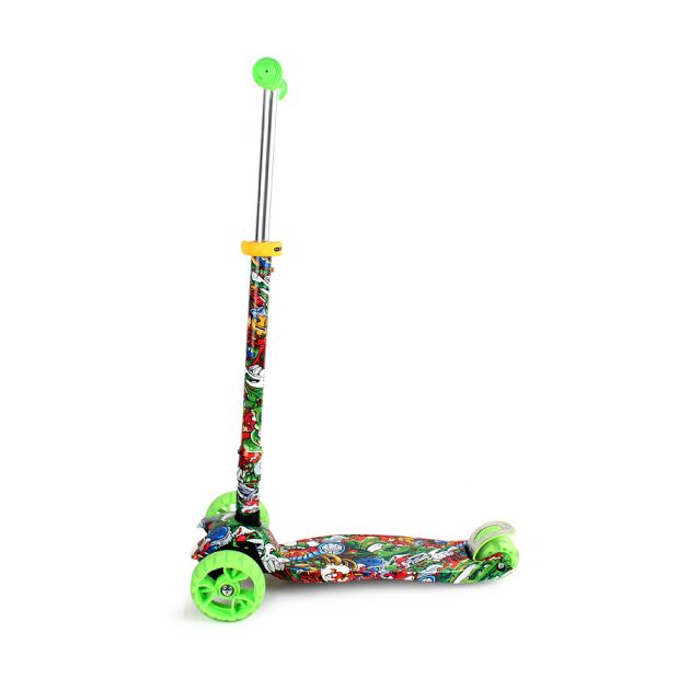 Chipolino Croxer Evo roller - Green Graffiti