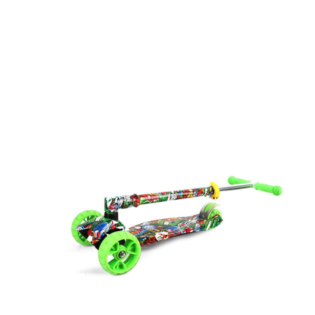 Chipolino Croxer Evo roller - Green Graffiti