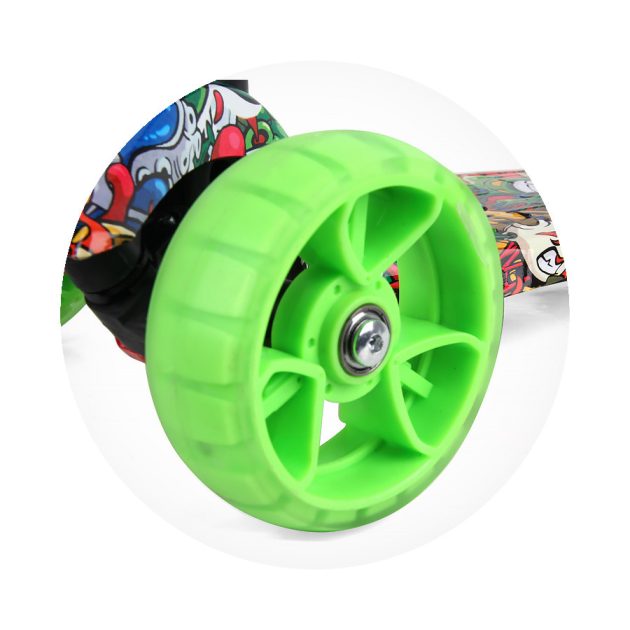 Chipolino Croxer Evo roller - Green Graffiti