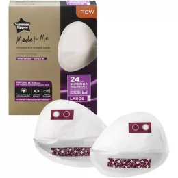   Tommee Tippee Made for Me Eldobható melltartóbetét 24db-os L méret - BOMBA ÁR!