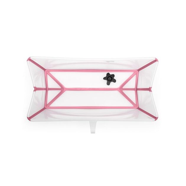 Stokke Flexi Bath összecsukható kád rózsaszín