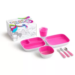 Munchkin Splash étkészlet - pink