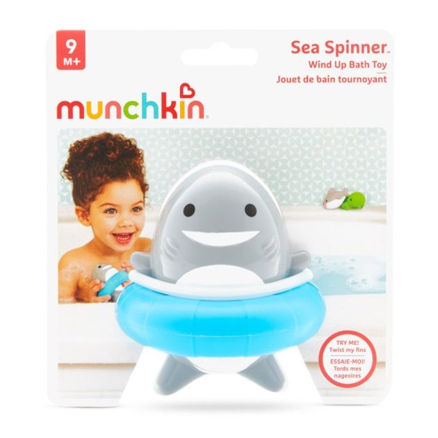 Munchkin fürdőjáték - Sea Spinner™ felhúzós fürdőjáték - cápa