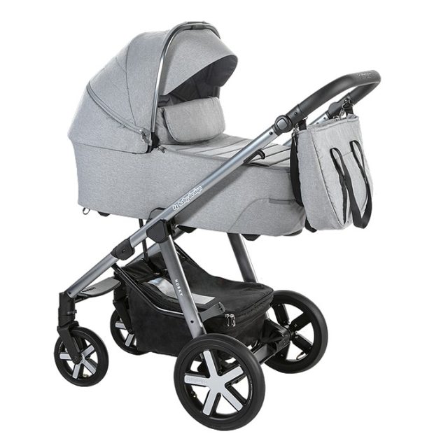 Baby Design Husky XL multifunkciós babakocsi + Winter Pack - 207 Silver gray 