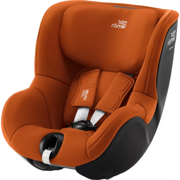Britax Römer Dualfix 3 i-Size autósülés 61-105cm Flex Base bázistalppal - Golden Cognac