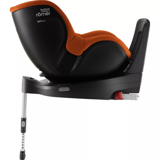 Britax Römer Dualfix 3 i-Size autósülés 61-105cm Flex Base bázistalppal - Golden Cognac