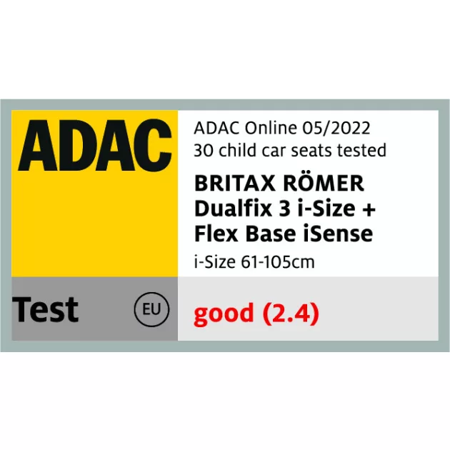 Britax Römer Dualfix 3 i-Size autósülés 61-105cm Flex Base bázistalppal - Golden Cognac