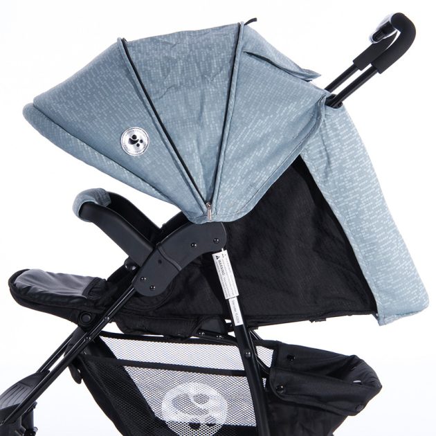 Lorelli Daisy BASIC SET sport babakocsi - Black&Silver Blue