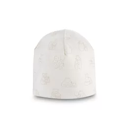 Kenguru Gold Pamut  csecsemő sapka mogyoró 56-62