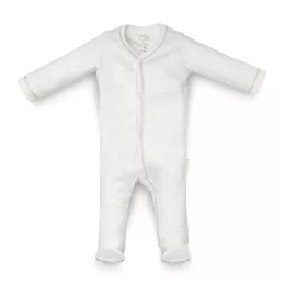   Kenguru Gold Pamut elöl patentos rugdalózó díszített mogyoró 62